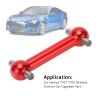 Dog Bone Drive Shaft, 4PCS Aluminum Alloy Upgrade for RC Car Parts, Durable Lightweight Red Shaft Set for TT01 TT02 Models Racing and Hobby Use view 3