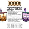 Aquarius Boba Bingo Family Bingo Game - Fun Family Party Game for Kids, Teens & Adults - Entertaining Game Night Gift - Officially Licensed Merchandise view 3