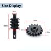 MORLORDY RC Steel Overdrive Gears 16T Differential Worm Gear for SCX24 Upgrades 1/24 RC Crawler Car Parts view 4