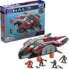 MEGA Halo Infinite Toy Building Sets, Banished Phantom Aircraft with 1214 Pieces, 4 Micro Action Figures and Accessories, for Collectors view 1