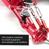AIYIHOBBY Aluminum Alloy Front Caster Block & Steering Blocks kit with Ball Bearings Upgrade Parts for 1/10 2WD Slash, Stampede, Rustler, Replace 3632 3736(Red) view 3