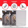 EVORETRO Action Figure Display Case for Star Wars 6-Inch Black Series  Carded Archive 50th PET Box Protector 0.40MM  Clear Plastic Protective Case  Pack of 10  Keep Collectibles Mint view 4