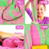 SLIMYSAND Watermelon SLIMYGLOOP Slimy Sand 1.5 lb. Bucket  Pink & Neon Green Scented Bucket for Kids Ages 3+ view 2