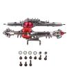 Kadimendium RC Front Axle, Heavy Duty Front Rear Axle Model Aluminum RC Rear Axle Steel Internal Gears for RC Car for Axial Wraith 1/10 Scale Rc Crawler Car view 1