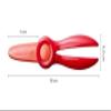 Fiskars Children's Scissors, from 2 Years, for Learning to Cut, Length: 13 cm, Blades and Handles Made of Plastic, Red, Starter, 1064065 view 2