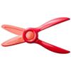 Fiskars Children's Scissors, from 2 Years, for Learning to Cut, Length: 13 cm, Blades and Handles Made of Plastic, Red, Starter, 1064065 view 3