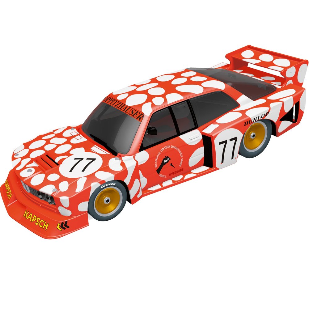Carrera 27680 BMW 320 Turbo Flachbau Team Oppitzhauser No.77 1:32 Scale Analog Slot Car Racing Vehicle Evolution Slot Car Race Tracks