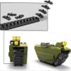 MEGA Halo Toy Building Sets, UNSC Scorpion Clash Tank with 993 Pieces, 5 Micro Action Figures and Display Stands, for Collectors view 2