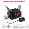 Brushless ESC, High Current 60A Programmable Speed Controller with T Connector for 1/10 Scale RC Cars Buggy Trucks Racing Enthusiasts and Hobbyists view 3