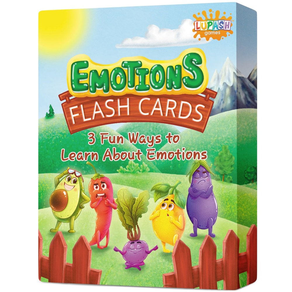 Emotion Cards for Kids - Feelings Flashcards Help Develop Social Skills - Therapy Feelings Cards Game Develop Emotional Intelligence - Preschool Emotion Learning Cards for Autism, ADHD, Special Needs