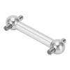 Dog Bone Shaft, 4PCS Aluminum Alloy Dog Bone Drive Shaft Set for TT01 TT02 RC Car Upgrade Parts(Silver) view 1
