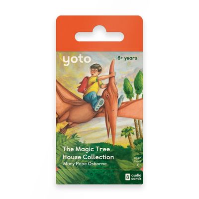 Yoto The Magic Treehouse Collection by Mary Pope Osborne 8 Kids Audio Cards for Use with Player & Mini All-in-1 Audio Device, Screen-Free Listening with Playtime Bedtime Travel Stories, Ages 6+