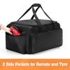 DSLEAF RC Storage Bag for 1/8 & 1/10 Car, Protective RC Carry Case with Multi Pockets for Batteries, Charger, Tools and other Accessories (Patent Design) view 4