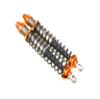 GTBRacing CNC Aluminum 7075 Hard-Anodized Front/Rear Shock Absorber 6mm for HPI Baja 5B 5T SS 5SC 1/5 RC Gasonline Car Parts (Orange) view 2