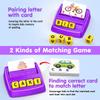 HahaGift Toddler Girl Toys Age 3 4 5 6 7Matching Letter Game Preschool Learning Educational Toys for Kids 3-8 Year Old Boys Girls, Best Christmas Birthday Toy Gift for 3 4 5 Years Old Kindergartener view 3
