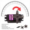 DaFuRui 4Pack MG996R Servo Motor55g Metal Gear Torque MG996R Digital Servo Motor for Arduino Futaba JR RC Helicopter Car Boat Robot view 2