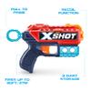 XSHOT Excel Double Kickback (6 Shooting Targets + 8 Darts) Blaster Combo Pack by ZURU, XSHOT Red Foam Dart Blaster, Toy Blaster, Compact, Toys for Kids, Teens, Adults (Red) view 4