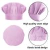 TopTie Custom Kids Apron and Chef Hat Set, Adjustable Cotton Child Cooking Kitchen Apron, S-XXL-Light Pink-XL view 3