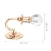 Beaupretty 2PCS Dollhouse Chandelier Miniature Dollhouse Lights 1: 12 Miniature Wall Sconce for DIY Landscape Garden Dining Room view 2