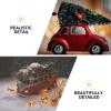 Beaupretty 2PCS Dollhouse Chandelier Miniature Dollhouse Lights 1: 12 Miniature Wall Sconce for DIY Landscape Garden Dining Room view 3