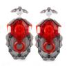 DYT Battling Tops Burst B-184 Custom Bey Launcher LR Left Right Spin DB Layer System , B-11 Grip Metal Fusion Starter String Strong Spinning Top Toys Accessories (Grey) view 3