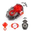 DYT Battling Tops Burst B-184 Custom Bey Launcher LR Left Right Spin DB Layer System , B-11 Grip Metal Fusion Starter String Strong Spinning Top Toys Accessories (Grey) view 4