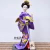 30cm Kawaii Japanese Lovely Geisha Figurines Dolls with Beautiful Kimono New House Office Decoration Miniatures Birthday Gift (4) view 1