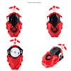 DYT Battling Tops Burst B-184 Custom Bey Launcher LR Left Right Spin DB Layer System, B-11 Grip Metal Fusion Burst Starter String Launcher Strong Launcher Spinning Top Toys Accessories (Red) view 3
