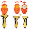 DYT Battling Tops Burst B-184 Custom Bey Launcher LR Left Right Spin DB Layer System , B-11 Grip Metal Fusion Starter String Strong Spinning Top Toys Accessories (Gold) view 1