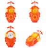 DYT Battling Tops Burst B-184 Custom Bey Launcher LR Left Right Spin DB Layer System , B-11 Grip Metal Fusion Starter String Strong Spinning Top Toys Accessories (Gold) view 3