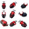 DYT Battling Tops Burst B-184 Custom Bey Launcher LR Left Right Spin DB Layer System , B-11 Grip Metal Fusion Starter String Strong Spinning Top Toys Accessories (Black) view 4