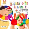 Maedack Funny Finger Painting Kit - Educational Tool Kit Mud Painting Kids Washable Finger Paint Finger Drawing Toys DIY Painting Crafts 12 Colors with Painting Book view 3