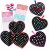 Baker Ross Heart Diamond Art Decoration Kits - Pack of 5, Valentines Crafts for Kids (FC463) view 1