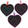 Baker Ross Heart Diamond Art Decoration Kits - Pack of 5, Valentines Crafts for Kids (FC463) view 3