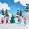 Peppa Pig Peppas Kids Advent Calendar, Contains 24 Surprise Toys, 4 Holiday Peppa Pig Family Figures; Ages 3 and Up view 4