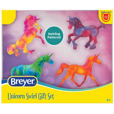 Breyer Stablemates Unicorn Swirl Gift Set 6912, Multicolor, 00