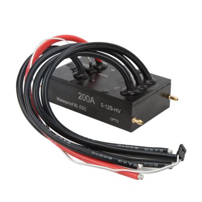 01 02 015 ESC, High Power Electronic Speed Controllers Aluminum Alloy Shell Waterproof for Underwater Propeller for ROV Ship