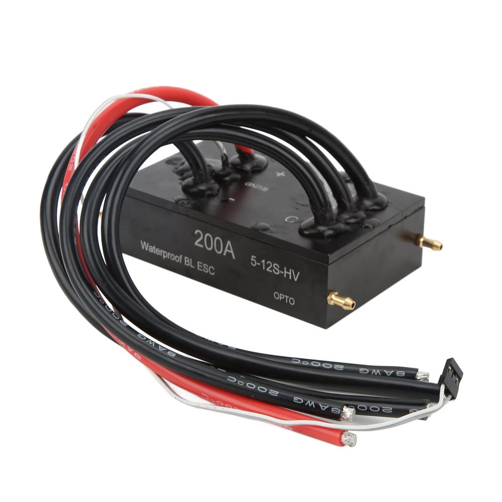 01 02 015 ESC, High Power Electronic Speed Controllers Aluminum Alloy Shell Waterproof for Underwater Propeller for ROV Ship