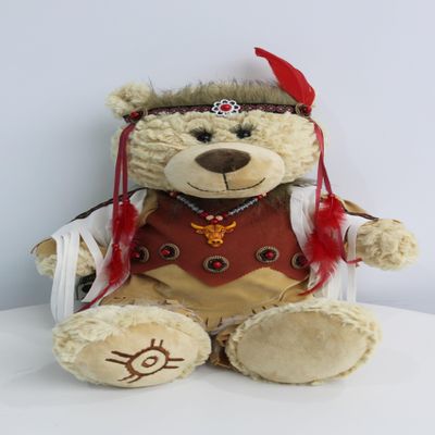 KINNEX COLLECTIONS SINCE 1997 16" Collectible Native American (Indian) Teddy Bear db16832-2