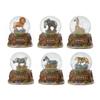 Animal World Snow Globe 'Wild Animal' 6-Ass Not Applicable, Multicolor (35366Z) view 1