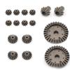 Replacement Part For 16pcs Metal Differential Gear Tooth Rear Drive Shaft For 1/12 12428 12423 RC Car Truck Parts Accessories - (Color: Dark Grey) view 2