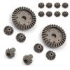 Replacement Part For 16pcs Metal Differential Gear Tooth Rear Drive Shaft For 1/12 12428 12423 RC Car Truck Parts Accessories - (Color: Dark Grey) view 3