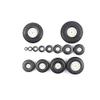 Replacement Part For 10pcs/lot Tail Wheel Rubber PU Plastic Hub 1" - 3" Inch 30mm 40mm 55mm 65mm 75mm For RC Airplane Replacement Parts - (Color: 45mm) view 2