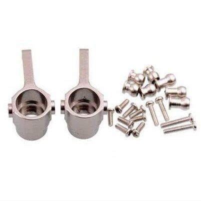 Replacement Part For 1/28 K969 K989 P929 Upgraded Parts Metal Steering Cup Rear Shaft Mount Drive Shaft Shock Absorber Damper Board For RC Car - (Color: 2pc Gray Cup)