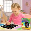 ZMLM Rainbow Scratch Paper Kit: 168Pcs Magic Art Craft Stuff Supplies Black Scratch Off Paper for Age 3-12 Kids Children Girl Boy Christmas Birthday Gifts view 3