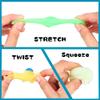 JOICEE 24pcs Dinosaur Squishy Toy Prefilled Easter Eggs, Kawaii Mochi Squishies Stress Relief Toys Filled Plastic Easter Eggs for Easter Basket Stuffers Party Favor Egg Hunt for Kids view 3