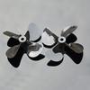 Replacement Part For Model Tugboat RC Fishing Ship Propellers Accessories 50mm 55mm 60mm High Hardness CW CCW Pad PC 4-Blades Propeller - (Color: 55mm Ccw) view 1