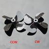 Replacement Part For Model Tugboat RC Fishing Ship Propellers Accessories 50mm 55mm 60mm High Hardness CW CCW Pad PC 4-Blades Propeller - (Color: 55mm Ccw) view 2