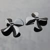 Replacement Part For Model Tugboat RC Fishing Ship Propellers Accessories 50mm 55mm 60mm High Hardness CW CCW Pad PC 4-Blades Propeller - (Color: 55mm Ccw) view 3
