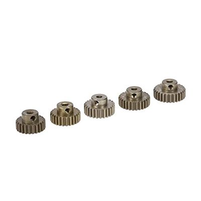 Replacement Part For M0.6 3.175mm 23T 24T 25T 26T 27T 0.6 Module Pinion Motor Gear For 1/8 1/10 RC Off-road Buggy Truck Motor - (Color:)